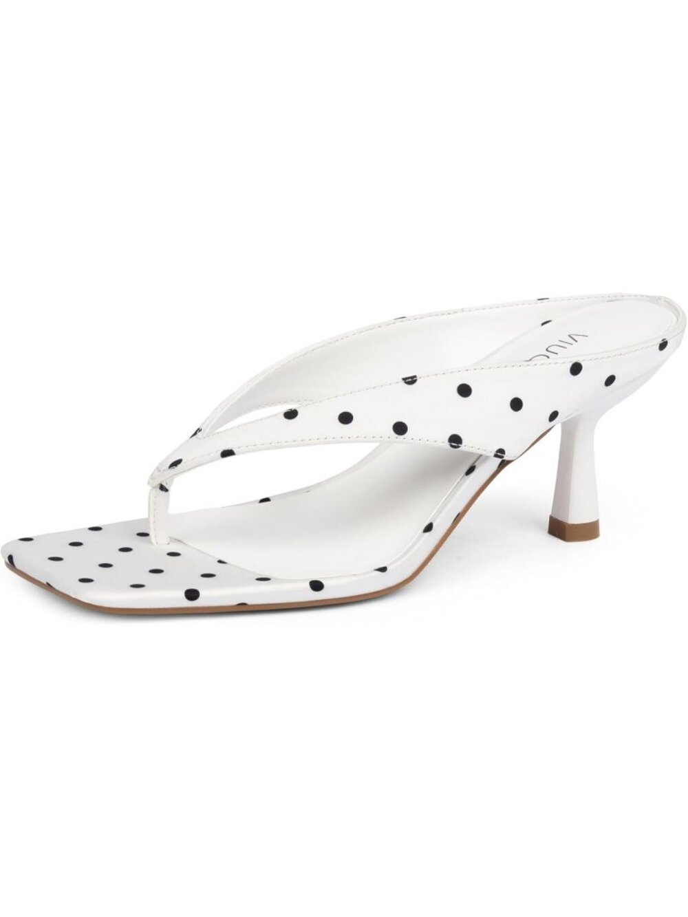 Womens Satin White Square Open Toe Low Kitten Heel Flip Flop Slip On Slide Shoes